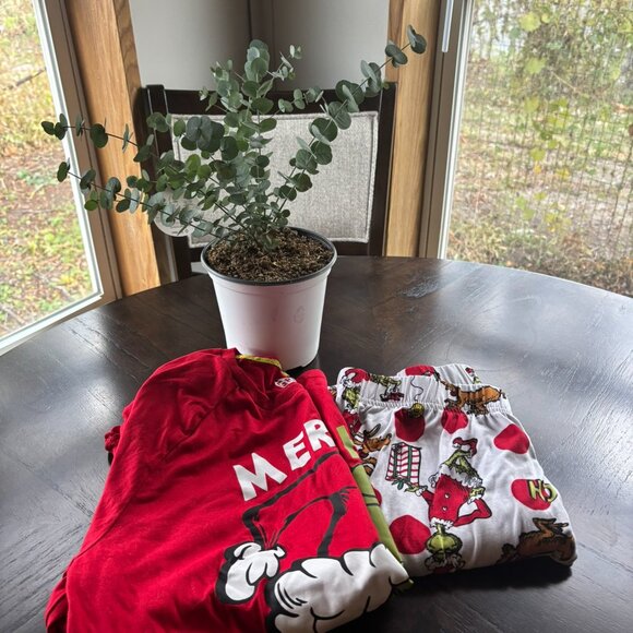 Grinch Pajamas Set Official Women's Small |Festive Holiday Set| Soft & Comfy - Picture 3 of 3